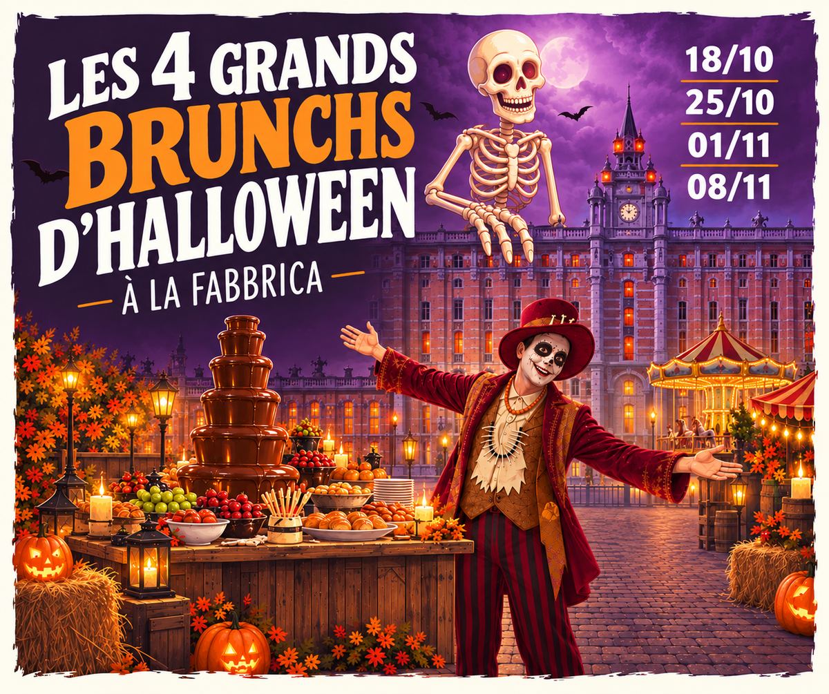 Halloween avec les enfants à Bruxelles : les 4 Grands Brunchs de La Fabbrica